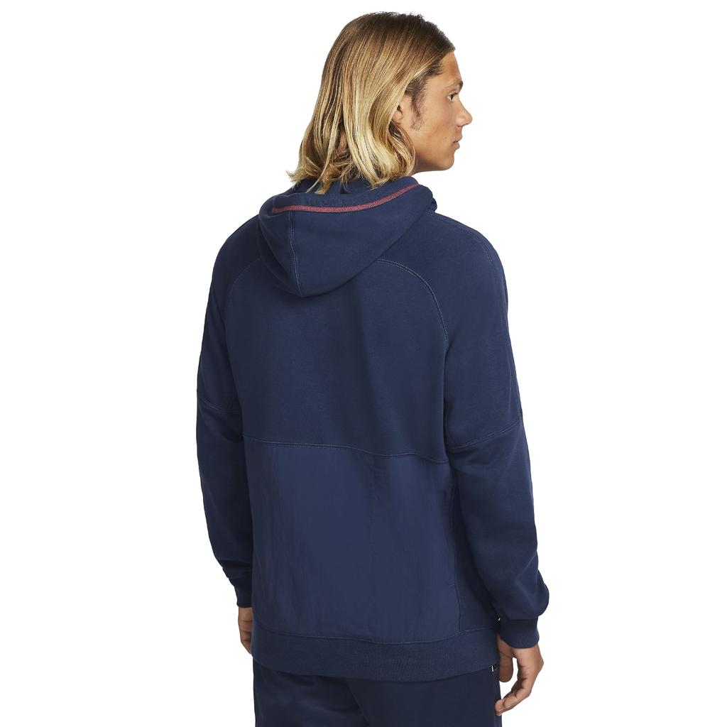 Nike FC Fleece Hoodie, Mens navy Sweatshirt