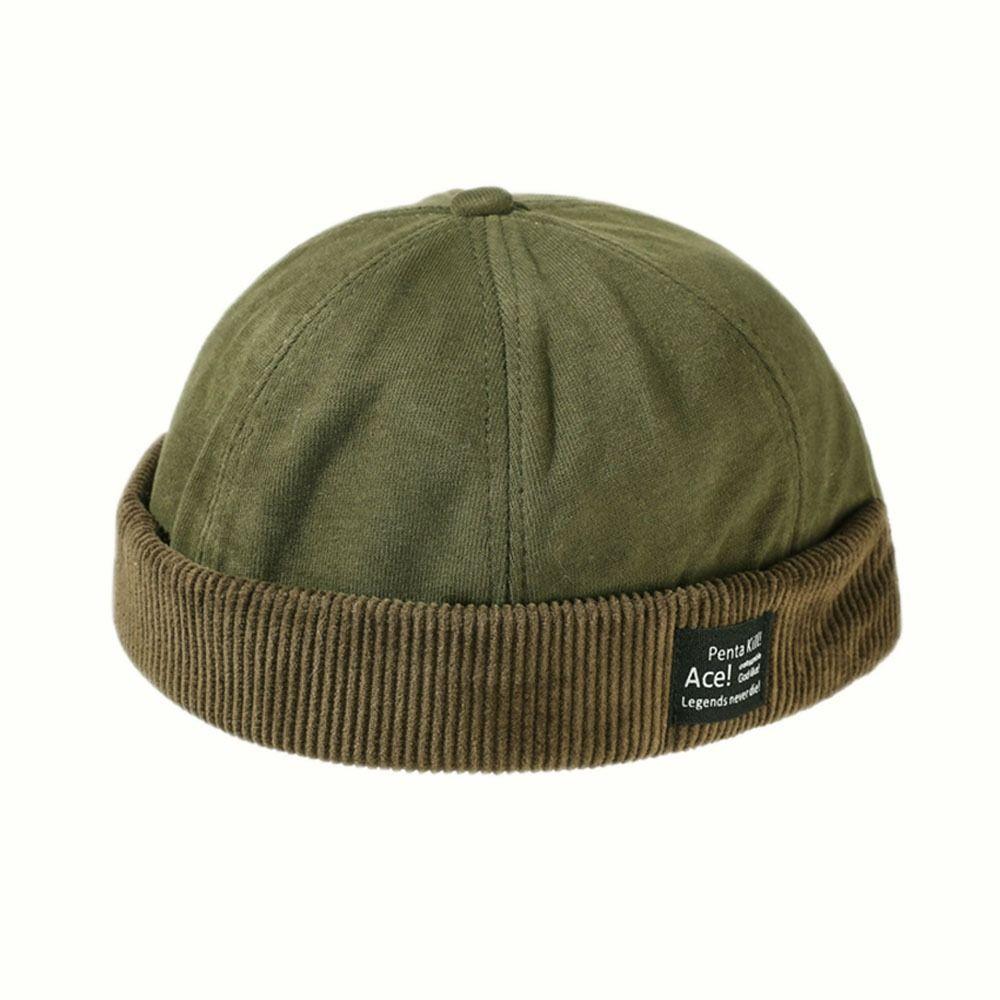 Теплая шляпа владельца Вельветовая вельветовая кепка Портативная кепка Докера Женская