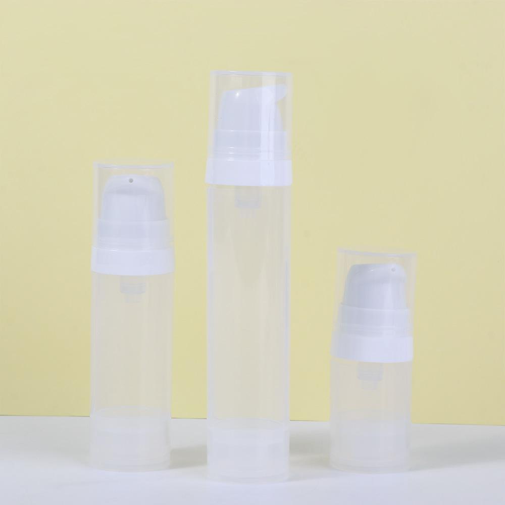 Toiletries Refillable Bottles Cosmetic Container Vacuum Pump Bottles Airless Lotion Bottle