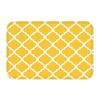 Orange Shining Looped Hexagons Overlook Hotel Carpet Front Door Floor Entrance Mat Geometric Kitchen Bathroom Doormat Rug