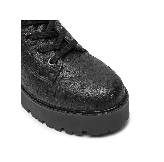 Black Guess Vaires Ankle Boots FLTSOM FAL10