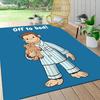 1Pc Curious George Party Carpet Rug Customizable Soft Washable Antislip Home Living Room Sofa Mats Personalized Rug 0917216