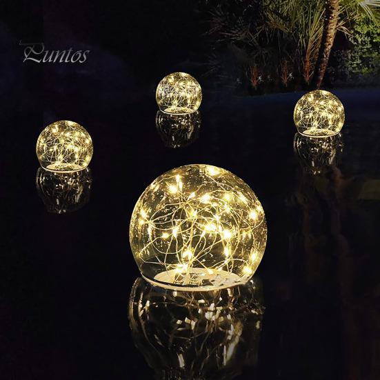 Плавающие солнечные светильники для бассейна, надувные светящиеся шары, плавающие водонепроницаемые светодиодные светильники с дистанционным управлением для крытого бассейна, декор для вечеринки на открытом воздухе