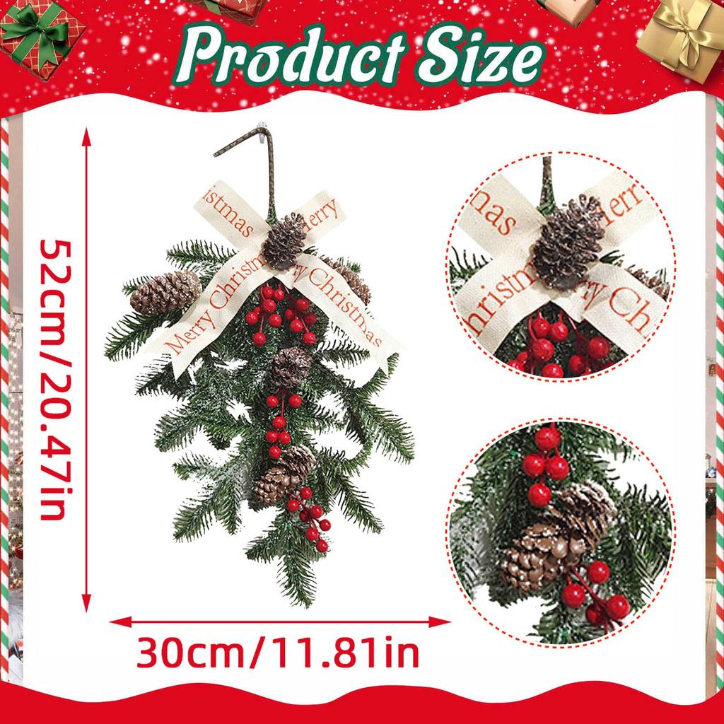 Christmas Decorations Christmas Needles Hanging Wall Door Hanging