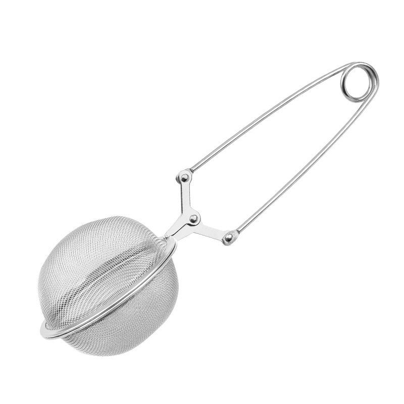 Stainless Steel Spherical Tea Infuser & Strainer Mesh Filter