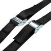 1 м/2 м/3 м/4 м/5 м черный ремень с пряжкой, грузовые ремни 2,5 см, автомобильный ремень для багажа, цинковый железный пресс, пряжка, галстук, автоаксессуары