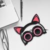 CL107 Cat Ear Foldable Music   USB Headphone Earphone with LED Light for PC Mobile Phone