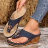 Модные женские шлепанцы на платформе, уличные пляжные туфли на высоком каблуке, женские сандалии, летние новые дизайнерские шлепанцы, удобные неглубокие шлепки для женщин