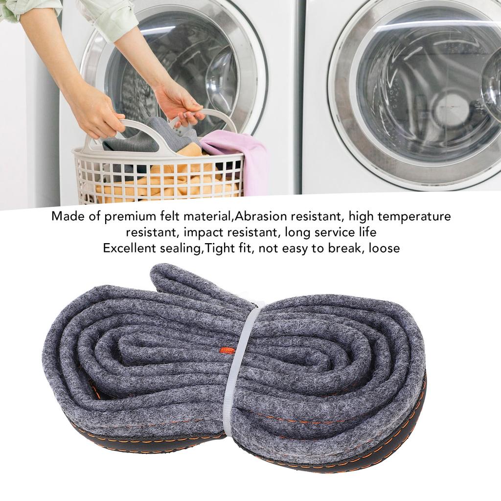 Уплотнение барабана сушилки фетровое W10116343 термостойкое сменное уплотнение барабана сушилки для деталей сушилки Kirkland