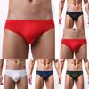 Mens Fashion Sexy Low-rise Breathable Seamless Comfort Ice-Silk Underwear New