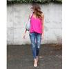 Size Summer Plus Women Blouse V Neck Sleeveless Sexy Tops Casual Shirt Blouse