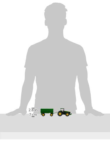 SIKU Трактор John Deere 8430 с прицепом, масштаб 1/50, SK1953