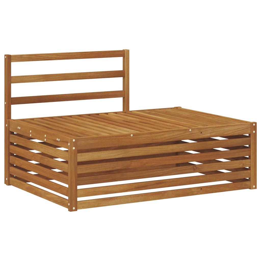 Outdoor Sofa Set 6 Pieces Natural Solid Acacia Wood