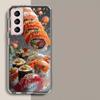 Sushi in the Air Phone Case for Samsung A16 A17 A26 A36 A56 A57 A55 A54 A37 A15 A25 A35 A14 A24 A34 Galaxy Note 20 10 A07 A06 A0