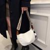 Simple Niche Bag Women's 2025 New Large-capacity Dumpling Bag Autumn Versatile Commuter Women's Bag Messenger Bag