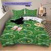 3Pcs Christmas Ornament Tractors Bedding Sets For All Sizes New 3D Printed Bed Cover Comforter Duvet Cover Pillowcase Bedroom Decoration