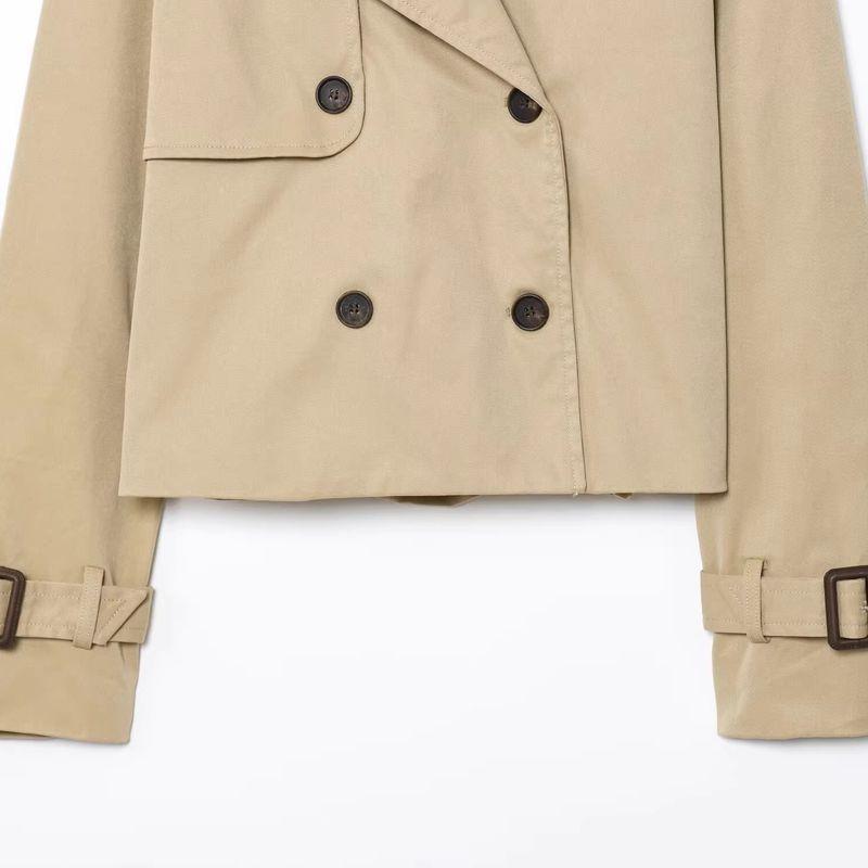 Araltay New Arrival Women's Clothing Fashion Style Fashion All-Match Minimalist Casual Style Short Trench Coat Jacket Outwear