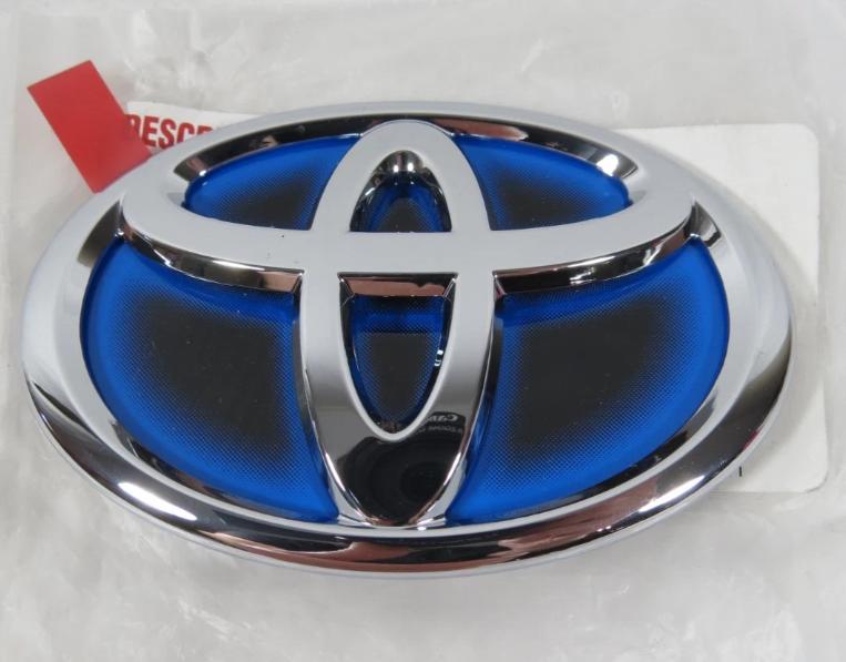 3D Логотип Автомобиля Решетка Радиатора Капот Гибридный Значок для Toyota Corolla Camry RAV4 Hilux CHR Highlander Yaris Vios Alphard Prius Reiz Wish