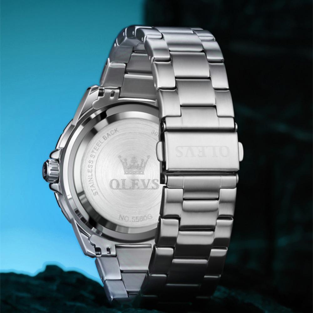 Новые лучшие мужские часы Green Water Ghost Quartz, светящиеся мужские часы, элитные часы