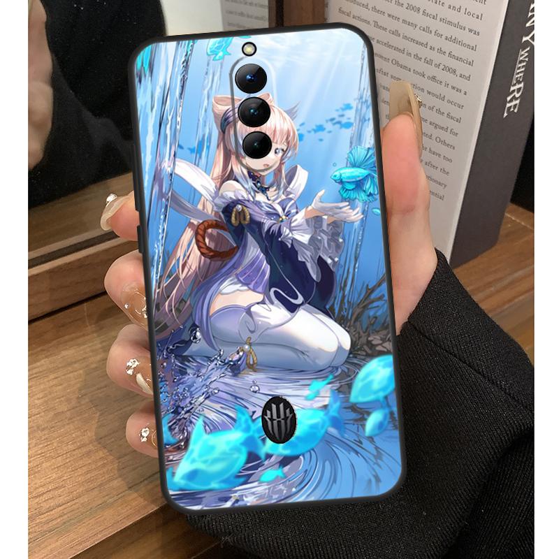 Чехол Sangonomiya Kokomi Genshin Impact Для Nubia Red Magic 8 9 10 Pro Plus 6 7 6S 7S Pro 5G 6R RedMagic 9S 8S Pro Plus Coque