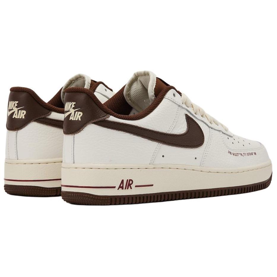 Кроссовки унисекс Howard University x Nike Air Force 1 Low 07 Yardrunners Pack Кремовые Парусные Бизон HQ7027-100