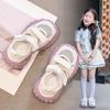 Girls Baotou Sandals 2025 New Summer Breathable Mesh Shoes Children's Soft-soled Sports Versatile Tire-soled Shoes