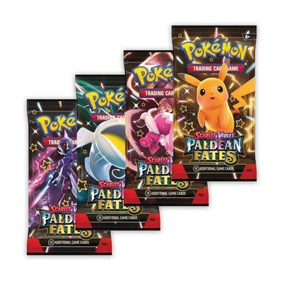 Набор карт Pokemon TCG: &V - Палдейская Судьба - Бустер (1 пакет)
