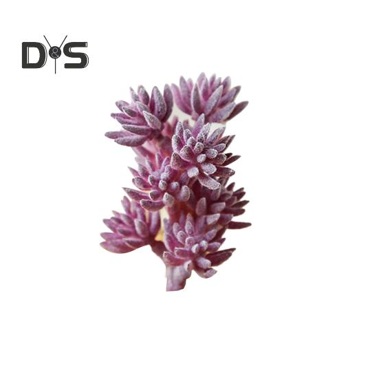 Искусственное суккулентное растение, флокирующийся цветок, сделай сам, домашний офис, бонсай, украшение