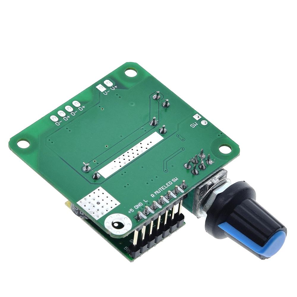 TZT 1/2/5 шт. TPA3110 Bluetooth 4.2 15 Вт+15 Вт Цифровой аудиоусилитель мощности Плата-модуль 12 В-24 В для USB-динамика, Портативного динамика