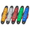 12V/24V 6-LED Yellow Side Warning Lights for Trucks, Lorries, and Boats