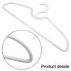 Set of 5/10/20 Short Neck Plastic Clothes Hangers with Anti Slip Feature Organize Your Closet Efficiently and Neatly