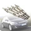 4Pcs Glow Plug High Performance/Power Silver 1 9 CDTI Car Heater Spark Plug for Romeo/Fiat/Lancia Lybra/Opel/Saab/Vauxhall