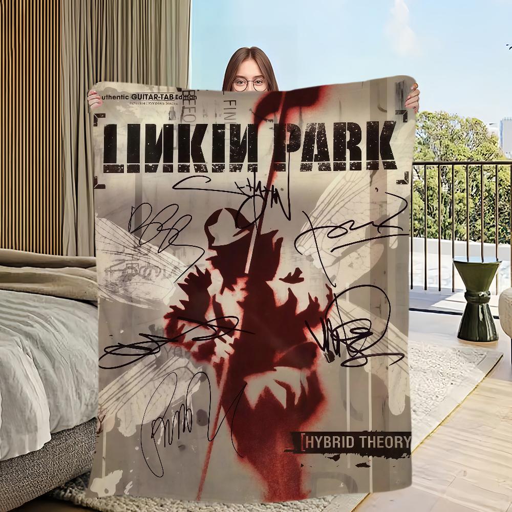 Группа L-Linkin P-Park Одеяло Фланелевое теплое комфортное мягкое плюшевое одеяло Для пикника Кроватей Диванов Домов И Спален