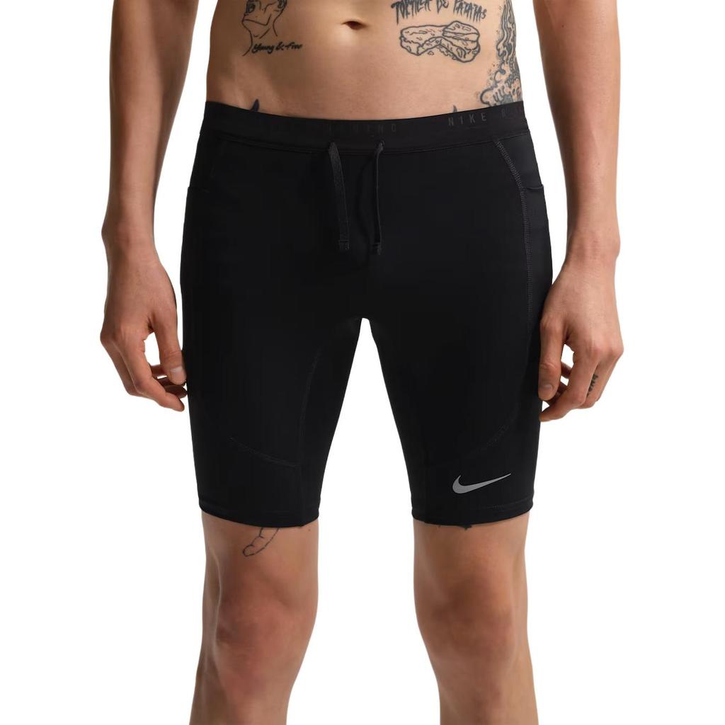 Nike Мужские беговые шорты Dri-Fit Stride с логотипом, светоотражающие, облегающие, IF2041-010