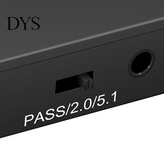 HDMI-совместимый Аудио Экстрактор Конвертер Высокое Разрешение Переключение Трех Режимов Plug Play 1080P 4K SPDIF 3.5мм для Офиса Адаптер-Разветвитель