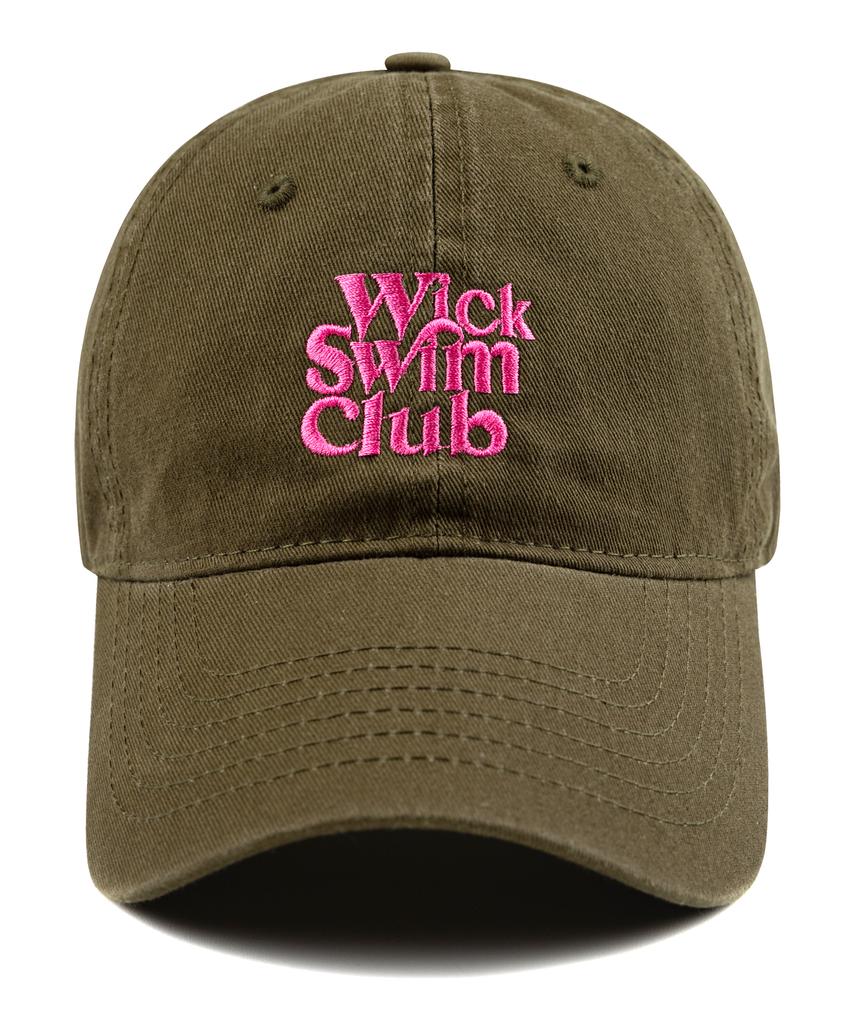 Кепка Wig Swimclub Washed - Хаки