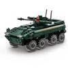 2024 Военная штурмовая машина BOXER XM808 DANA M2 BTR-4 Модель боевой машины пехоты Современные строительные блоки Кирпич Детские игрушки