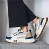 Chunky Sneaker Men Designer Retro Running Shoe Fashion Casual  Leather  Breathable Height Increased Platform Shoes