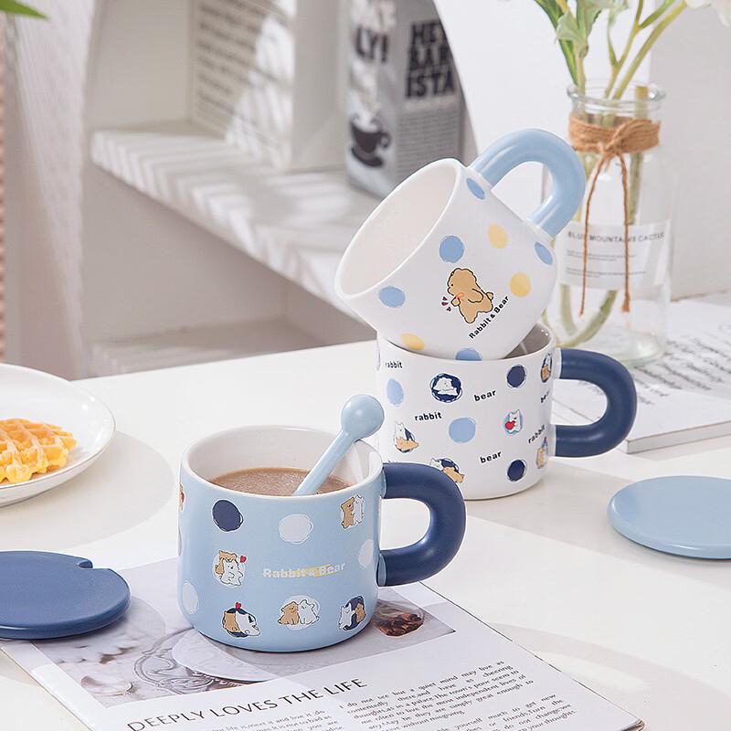 Deou Star Light Cartoon Ceramic Mug