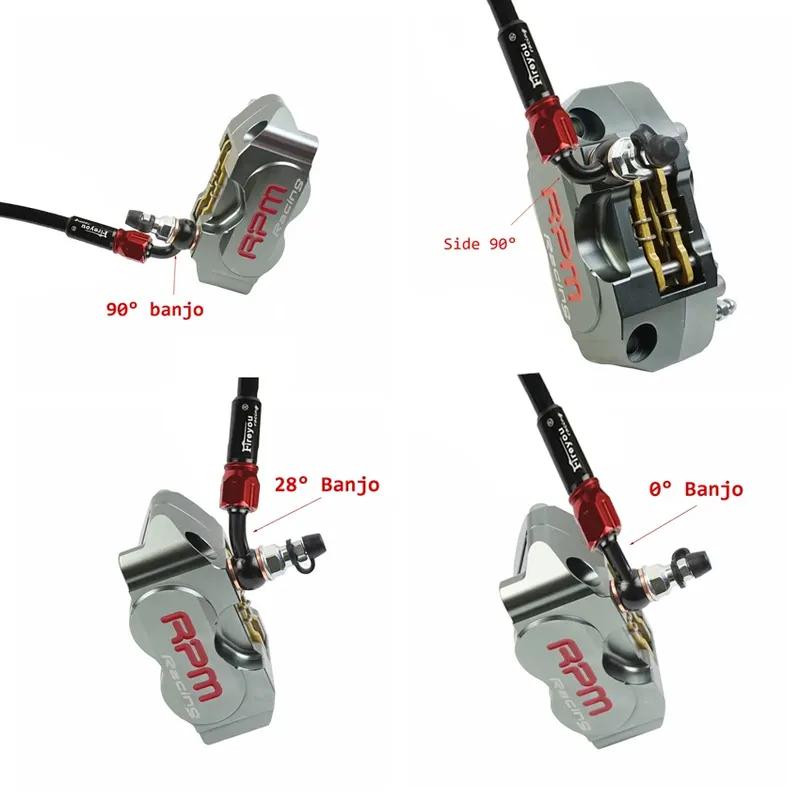 Motorcycle Brake Hose Dirt Bike Braided Steel Hydraulic Reinforce Brake Line Clutch Oil Tube Pipe Universal Scooter AN3 ATV Moto