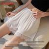 Women's Ice Silk Lace Trim Safety Shorts