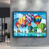 5D DIY Hot Air Balloon Cross Stitch Rhinestones Diamond Drawing Embroidery Mosaic Home Decor