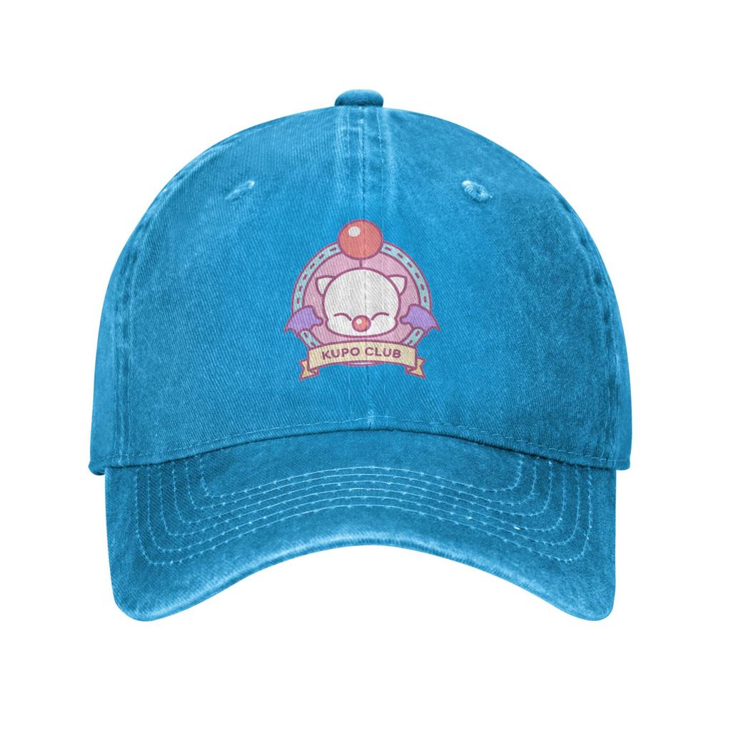 kupo club City Roaming Baseball cap Protects The Forehead Street Cool Vintage Denim Hat