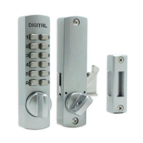 Asahi Industries Digital Lock Super Slim SS-30 Silver