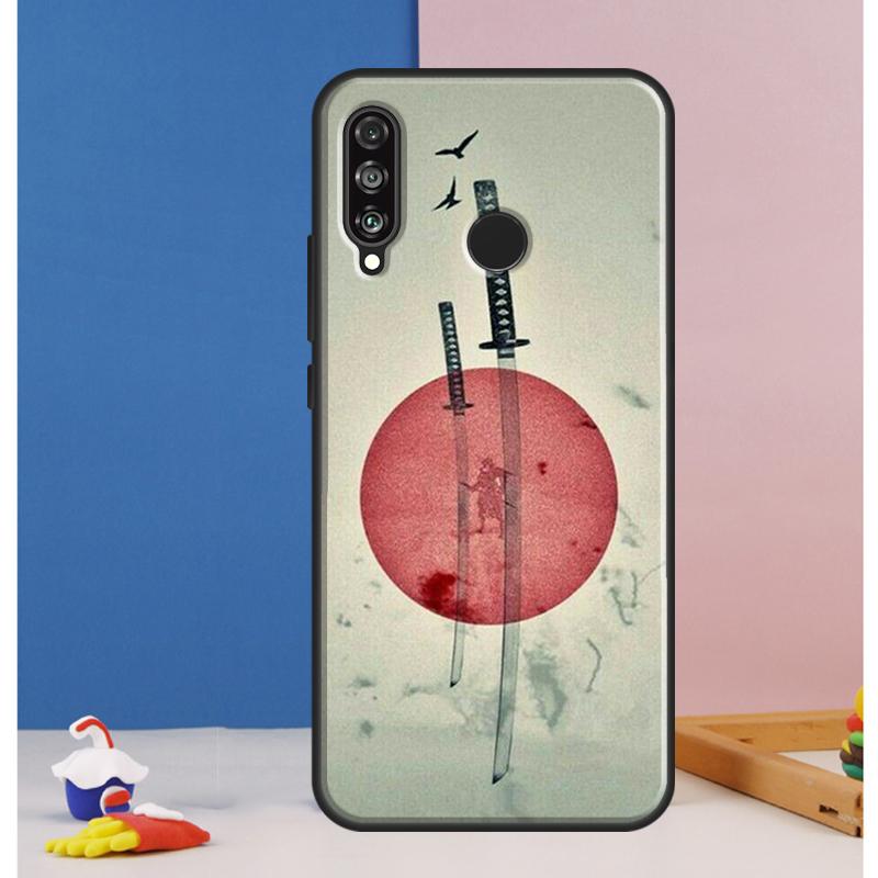 Japan Samurai Ninja Ronin For Huawei Nova Y90 Y70 Y60 Y72 Y61 Y91 12s 12i 11i 7i 8i 9 10 SE P60 Pro P30 P40 Lite Case
