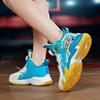 31-40 Детские Большие Размеры Противоскользящие Износостойкие Модные Высокие Баскетбольные Кроссовки Спортивный Тренд Детская Обувь