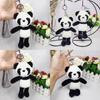 Lovely Panda Plush Keychain Accessory Ultra Soft 18cm Cute Gift For All Ages