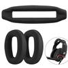 Geekria Ear Pads Headband Совместимость с Sennheiser GSP GSP GSP 500 Gaming Сменные амбушюры для наушников Амбушюры Комплект амбушюр + 600, 670, Гарнитуры,