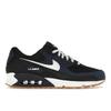Air Max 90 Midnight Navy Gum Мужские кроссовки Синие Черные Gum-Medium-Brown FB9658-400