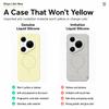 Soft-Touch Liquid Silicone Phone Case with Magnetic Ring for Huawei Pura 70 Pro-yellow